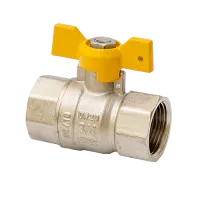 Кран шаровый газовый 1/2'ВВ ручка бабочка MVI BV.813.04 Нижний Новгород