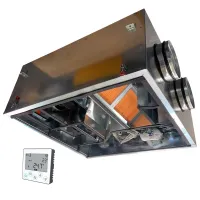 Установка вентиляционная приточно-вытяжная Node5- 160(25m)/RP-M,VAC(D220),E1.5 Compact с пультом Z031 Naveka УН-00007794