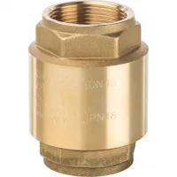 Клапан обратный пружинный муфтовый 1 1/2' с металлическим седлом STOUT RG008Q0JTCEOQI