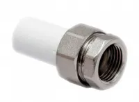 Муфта разъемная 20x1/2' полипропиленовая PPR    белая (американка) Valfex 10157015